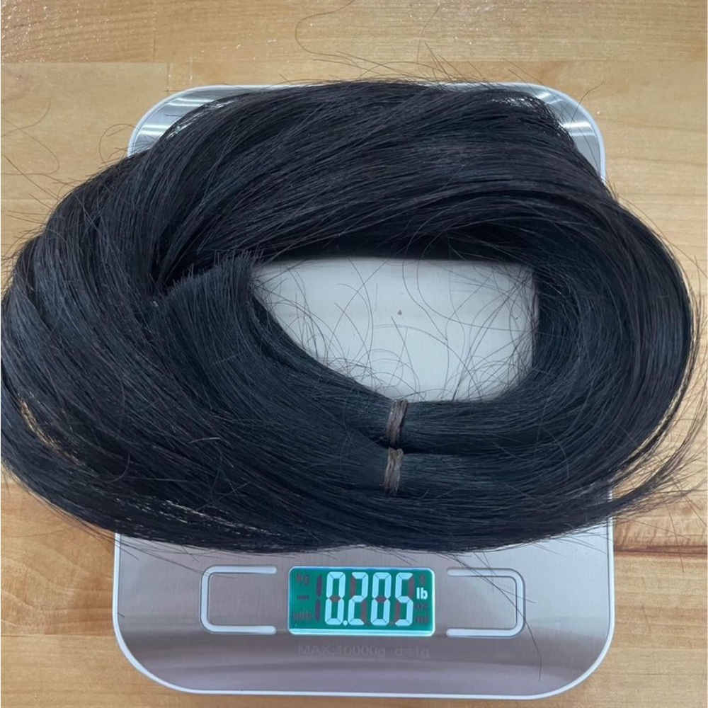 Black human hair